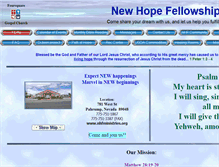 Tablet Screenshot of nhfministries.org